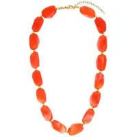 Lucardi Chaîne or / orange