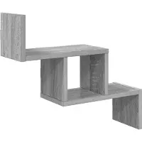 vidaXL Étagère Murale Sonoma gris 48 x 15 x 42 cm Bois d'ingénierie