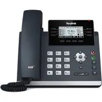 Yealink T42u Poe Voip Telephone Noir