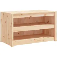 vidaXL Armoire de cuisine d'extérieur 106x55x64 cm Pin massif