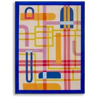 Mauro Ferretti , tableau mural avec cadre, 60 x 3,3 x 80 cm