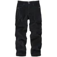 Forplay Pantalon en toile de - Pantalon Baggy - W29L34 - W40L34 - pour Homme - noir - Taille W30L34