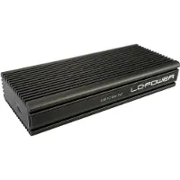 LC-Power LC-M2-C-NVME-2X2 SSD-Gehäuse für M2 SSD USB3.2 GEN 2x2