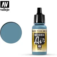 Vallejo Model Air Color Amt-7 Greyish Blue 17 Ml.-