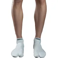 Podoks Running H2 Short Socks Blanc EU 36-38