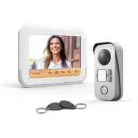Avidsen Système d'interphone filaire pour porte, conçu de manière durable - Bambooview - - 112282