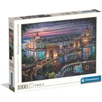 Clementoni Puzzle CLE 1000 HQ Lumières du Danube 37106