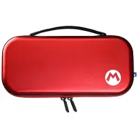 Hori SWITCH 2 Custodia Alumi Case Super Mario (Switch 2), Autres accessoires gaming, Argent, Rouge