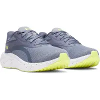 Under Armour Chaussure de sport 'Ascend' gris basalte / pierre / citron vert