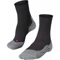 Falke Chaussettes de sport gris chiné / noir