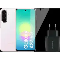 Samsung Galaxy A27 128 Go Rose 5G + Pack d'Accessoires de Base