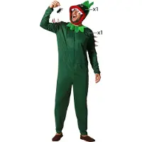 Atosa Flower Halloween Costume Woman Vert M-L Enfants