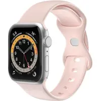 Celly Bracelet de montre en silicone 42/44/45mm (Silicone), Sangles de montre, Pink