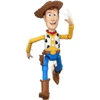 Mattel Toy Story 5 - Bonjour Woody (édition Deluxe) - Électronique - 30 cm - Version néerlandaise