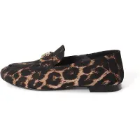 Lola Casademunt Mocassin beige / marron / brun foncé