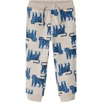 Name it Pantalon beige / gentiane / noir / blanc