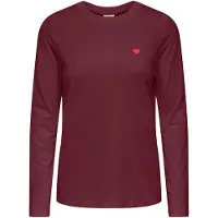 JDY T-shirt 'JDYPISA' lie de vin