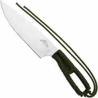 Ontario Hunt Plus Camp Knife 9717OD Satin 420HC, OD Green Paracord, couteau de chef outdoor