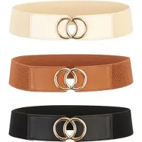About You Ceinture cognac / noir / blanc cassé