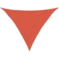 vidaXL Voile D'ombrage 160 G/M² Terre Cuite 5x5x6 M Pehd