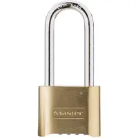 Masterlock Brass Long Bow Padlock Doré 51 mm
