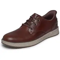 SKECHERS Hommes, Baskets, Baskets à enfiler : BURKETT - LONZO, Marron, (43)