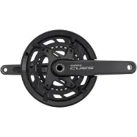 Shimano Cues U6000-2 Crankset Argenté 175 mm / 46/30t