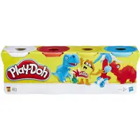 Play-Doh 4 paquets de boîtes de 4 oz Couleurs classiques