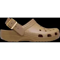 Crocs Classic Metallic Buckle Clogs Marron EU 36-37