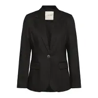 Cream Blazer noir