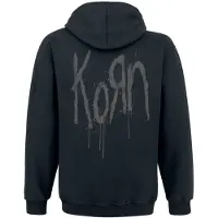 Korn Sweat-shirt à capuche de - Black Logo - S - 5XL - pour Homme - noir - Taille L