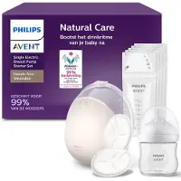 Philips AVENT Philips Single Breast Pump Starter Set - Gamme Natural Care mains libres - SCF494/21