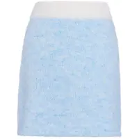 MyMo Pop Jupe bleu clair / blanc