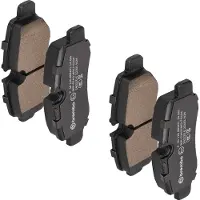 Brembo Jeu de plaquettes de frein P 50 126, arrière