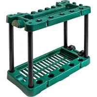 UPP Porte-outils à roulettes - Jusqu'à 10 outils - 36 x 76 x 58,5 cm - Vert