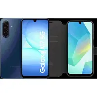 Samsung Galaxy A17 128 Go Bleu 5G + BlueBuilt Book Case Noir
