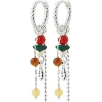 Pilgrim Boucles d'oreilles 'Thalen' mélange de couleurs / argent