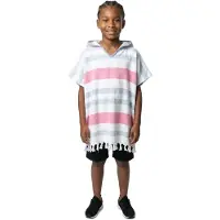 Sea Ranch Bondi Beach Poncho Rose 116-128 cm Enfants