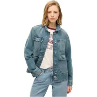 Superdry Veste mi-saison 'Chore' bleu foncé