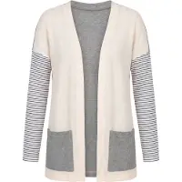 Usha Cardigan écru / noir