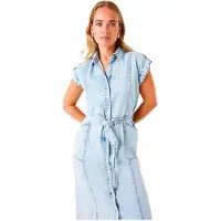 Garcia Robe Midi à Manches Courtes E50284