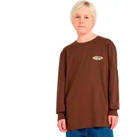 Billabong Orbit Arch Long Sleeve T-shirt Marron 8 Years Garçon