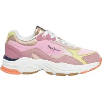Pepe Jeans Mave Neon Trainers Rose EU 34 Fille