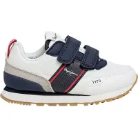 Pepe Jeans Dublin Sport Pbs400008 Trainers Blanc EU 27 Garçon