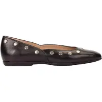 Wonders pour femme. A-86132_4387_5792 Ballerines en cuir Pepa 32 noir (39), Plat, Aucun, Casuel, Classique