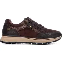 Refresh pour femme. 17608802-MARRON Chaussures 176088 marron (41), Plat, Fermeture éclair, Casuel