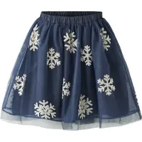 Molo Jupe - Bella - Flocons de neige - - 7-8 ans (122-128) - Jupe