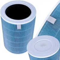 Rosfix Filtre HEPA H13 Zenthril pour purificateur d'air Xiaomi Mi 1/2/2S/3/Pro – Purification de l'air | Durée de vie jusqu'à 6 mois | Bleu, Plug & Play