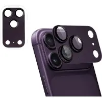 IMoshion Protection caméra en verre lot de 2 pour Apple iPhone 18 Pro Max / 17 Pro Max - Plum