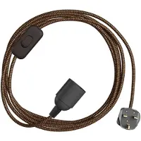 Creative Cables Douille Avec Cordon Snakebis Shade Ready E27